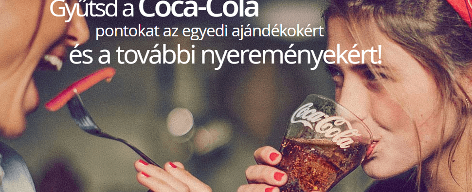"Gyűjtsd a Coca-Cola pontokat az egyedi konyhai eszközökért”