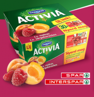 Activia nyereményjáték - SPAR, INTERPAR